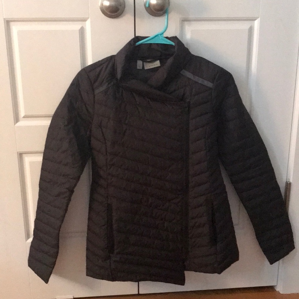 asymmetric zip athleta puffer jacket